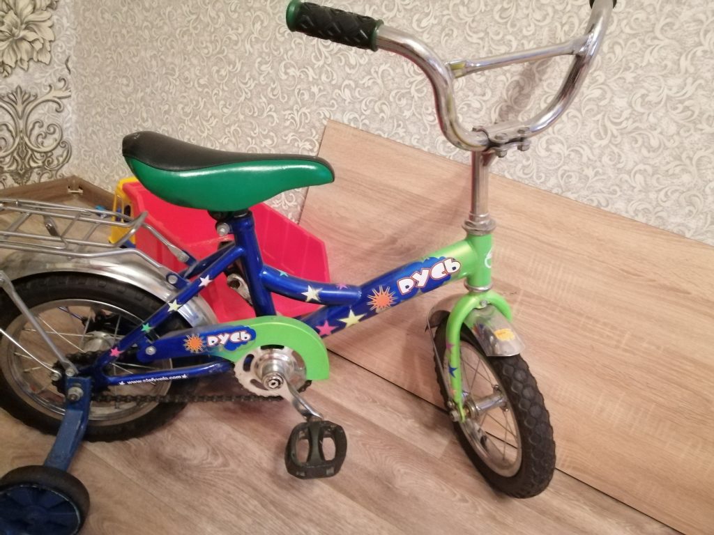 Мощный велосипед, но не для четырёх летнего ребенка